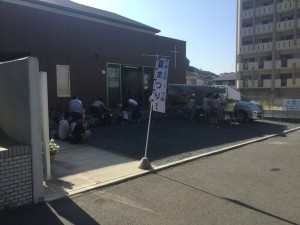 昨年は雨にたたられましたが、今年はいい天気！